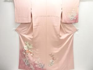 手描き友禅　菊模様訪問着